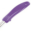Portioner 2 OZ Stainless Steel Purple Allergen-Free 1-Piece Solid 12/Dozen