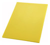 Cutting Board 17.875X12X0.5 IN Plastic Yellow Color Coded 1/Each