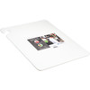 San Jamar Cut-N-Carry Cutting Board 15X20X0.5 IN White 1/Each