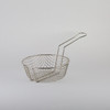 Culinary Basket Stainless Steel Silver Tinned Coarse Mesh 1/Each