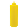 Squeeze Bottle 2.75X9.375 IN 24 OZ Plastic Yellow 36/Case