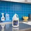 Citrus Scent All Purpose Cleaner Detergent 1 GAL Multi Surface Heavy Duty Neutral Concentrate Blue No Rinse 4/Case