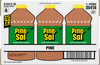 Pine-Sol® Pine All Purpose Cleaner Deodorizer 1.125 GAL Multi Surface Concentrate Antibacterial 3/Case