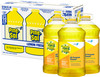 Pine-Sol® Lemon Fresh All Purpose Cleaner Deodorizer 1.125 GAL Multi Surface Concentrate Screw Cap 3/Case