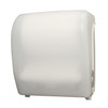 Palmer Fixture Mechanical Hands Free Roll Paper Towel Dispenser - 6” White Translucent TD0202-03