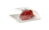 Plate 3.5X3.5 IN Sugarcane White Microwave Safe Freezer Safe 100 Count/Case