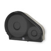Palmer Fixture Single 9” Jumbo Tissue Dispenser w/ 2¼”Stub & 3³/₈” Adaptors Dark Translucent RD0024-01F
