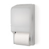 Palmer Fixture Two-Roll Standard Tissue-Dispenser White Translucent RD0025-03