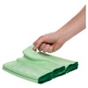 WypAll® Cleaning Cloth 15.75X15.75 IN Microfiber Green Unscented Reusable 6 Count/Pack 4 Packs/Case 24 Count/Case