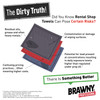 Brawny® Professional H700 Cleaning Towel 13X12 IN White 1/4 Fold 70 Sheets/Pack 12 Packs/Case 840 Count/Case