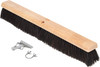 Carlisle Foodservice Products® Floor Sweep Brush 24 IN Mixed Hardwood Black Fine 12 Count/Case