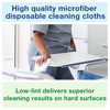 Tork Cleaning Cloth 13.4X11.6 IN 6X7 IN 1 Microfiber White 1/4 Fold Refill 480/Case