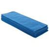 Towel 16X16 IN Microfiber Blue 6 Count/Pack