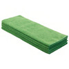 Towel 16X16 IN Microfiber Green 6 Count/Pack