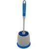 Impact® Bowl Brush PET PP Blue Gray With Caddy Ergonomic Handle 12 Count/Case
