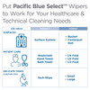 Pacific Blue Select Surface Wipe White Bucket 1/Each