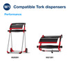 Tork W2 Cleaning Wipe 10X4.961 IN 416.667 FT White Embossed Centerpull Refill 500 Sheets/Roll 1 Rolls/Case