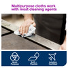 Tork W2 Cleaning Wipe 10X4.961 IN 416.667 FT White Embossed Centerpull Refill 500 Sheets/Roll 1 Rolls/Case