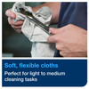 Tork W8 Cleaning Cloth  5.984X4.961 IN Folded: 2.48X2.992 IN Gray ZZ-Fold Refill 55 Count/Pack 8 Packs/Case