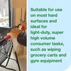Tork W12 Wipe 6X8 IN 1250 FT Light Duty White Refill Jumbo Roll Wet Surface Cleaning Large 2500 Count/Pack 2 Packs/Case