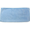 Cleaning Cloth 12X12 IN 250 G Microfiber Blue Square 12/Pack