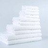 Towel 16X27 IN Cotton Hand Ring Spun Platinum 12/Dozen