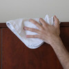 Monarch Brands Polishing Cloth 10 LB Flannel White 1/Case