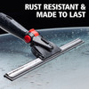 Glass Squeegee 17.75X7.63X1.63 IN Plastic Stainless Steel 6/Case