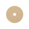 3M™ Scotch-Brite™ 3500 Buffing Pad 24X1 IN Tan Non-Woven Polyester Fiber Natural Fiber 1500-3000 RPM Center Hole 5/Case