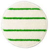 SOIL-SORB™ Carpet Bonnet 21 IN White Blended Yarn Launderable 6/Case