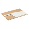 Dinner Take-Out Box Tuck-Top 9X5X3 IN Kraft Automatic Bottom 250/Case