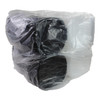 Take-Out Container Hinged With Dome Lid 10X10X3 IN PP Black Clear Square 148/Case
