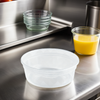 Value Line Deli Container Base & Lid Combo 8 OZ PP Clear Round 240/Case