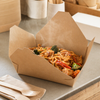 Bio-Plus Terra II® #2 Take-Out Box 8.4375X6.1875X1.875 IN Paper Kraft Rectangle 200/Case