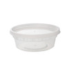 Soup Food Container Base & Lid Combo 8 OZ 8 Compartment PP Round 240/Case