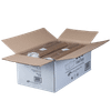 Food Tray 3 LB Kraft Paperboard Kraft Rectangle 500/Case