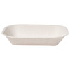 Savaday® Take-Out Container Base 9X7 IN Molded Fiber White Rectangle 500/Case
