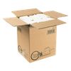 Take-Out Box Barn 8.5X5.5X3.5 IN White Automatic Bottom 150/Case