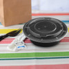 ReForm Take-Out Container Base & Lid Combo 16 OZ PP Black Round Heavyweight Leak Resistant 150/Case