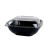 Super Bowl Plus Lid Dome 9X9X1.5 IN PET Clear For Bowl Large 150/Case