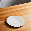Victoria Bay Serving Tray 11X16 IN Plastic White Oval Deep 25/Case