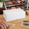Meat Sausage Take-Out Box 12X7.75X4 IN 10 LB 2-Piece 125/Case