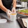 Food Container 12 OZ Polystyrene Foam White 500/Case