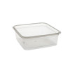 Deli Container Base 24 OZ PET Clear Square 360/Case