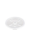 Dart® Lid 3.57X0.39 IN HIPS Translucent For 6-12 OZ Take-Out Container Base Lift Back Closing Tabs With Hole 100 Count/Pack 10 Packs/Case