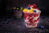 Solo® SoloServe® Dessert Container Base 12 OZ PET Clear Freezer Safe 50 Count/Pack 20 Packs/Case 1000 Count/Case