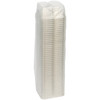 Deli Container Base 32 OZ 4 Compartment RPET Clear Square 360/Case