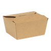 INNOBOX EDGE #1 Take-Out Box Fold-Top 4.375X3.562X2.5 IN Kraft 180/Case