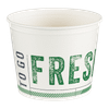 TO GO FRESH™ Bucket & Tub 85 OZ White 200/Case