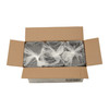 Take-Out Container Base & Lid Combo 32 OZ 2 Compartment Black Rectangle Microwave Safe 150/Case